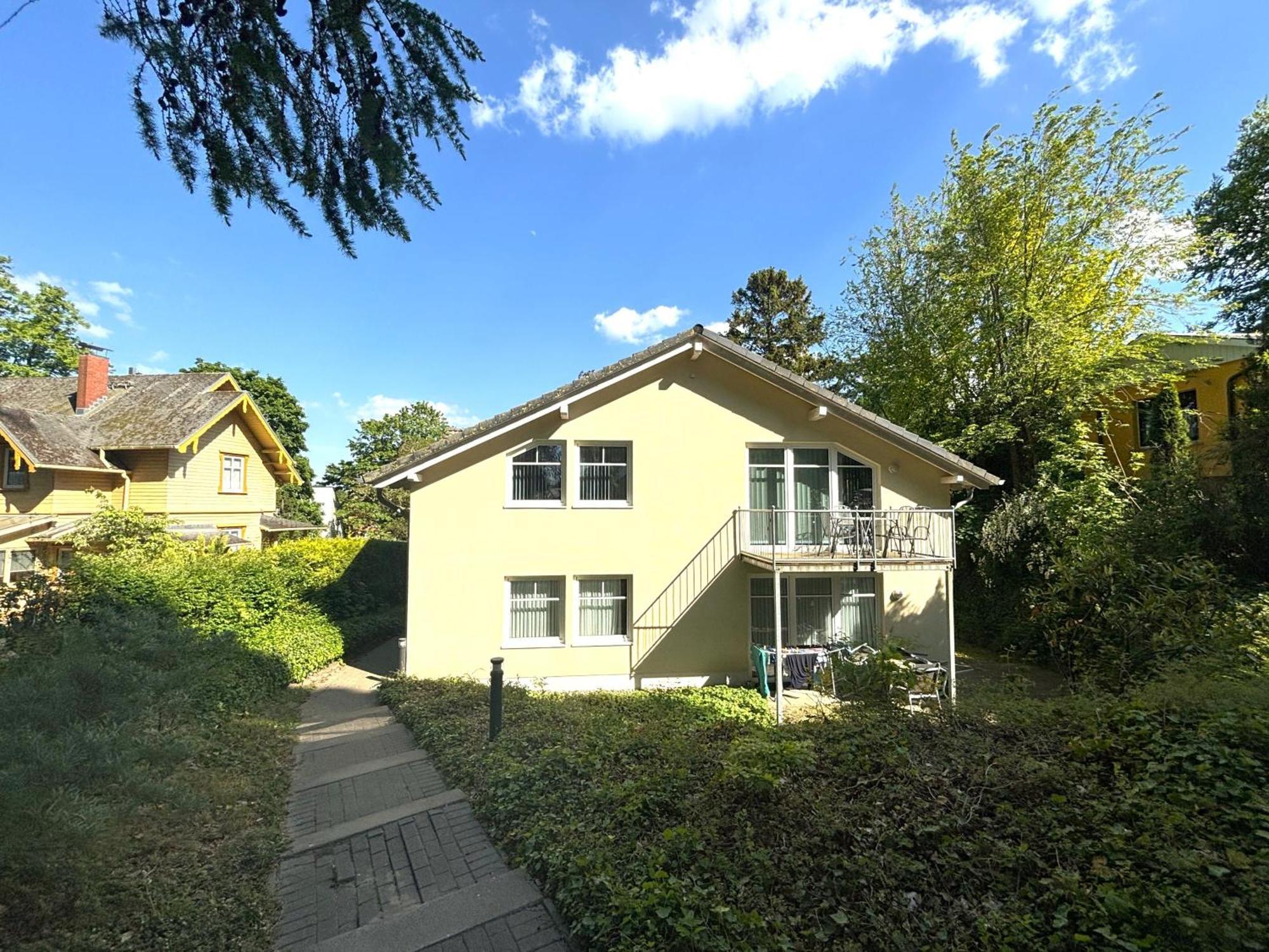 Haus Oie Idyll Mit Balkon 10 Minuten Zum Strand 치노비츠 외부 사진